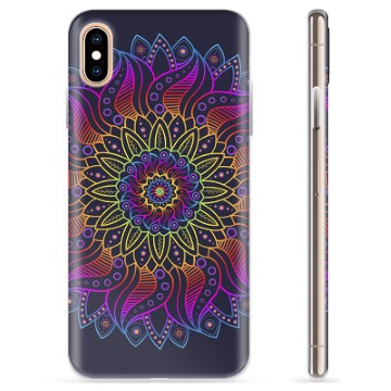 iPhone XS Max TPU-hoesje - Kleurrijke mandala