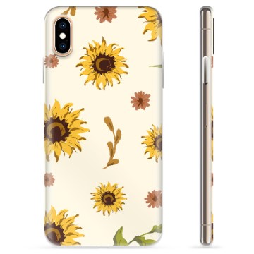 iPhone XS Max TPU-hoesje - Zonnebloem