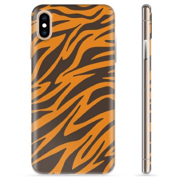 iPhone XS Max TPU-hoesje - Tijger