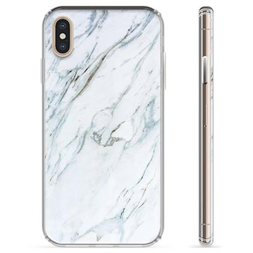 Hybride hoesje voor iPhone XS Max - Marmer