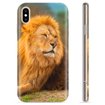 iPhone XS Max TPU-hoesje - Leeuw