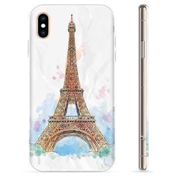 iPhone XS Max TPU-hoesje - Parijs