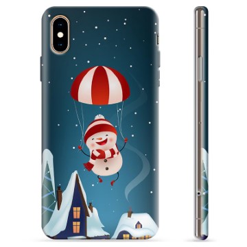 iPhone XS Max TPU-hoesje - Sneeuwpop