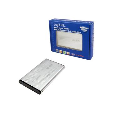 LogiLink UA0106A Externe USB 3.0 2.5 HDD Behuizing - Zilver