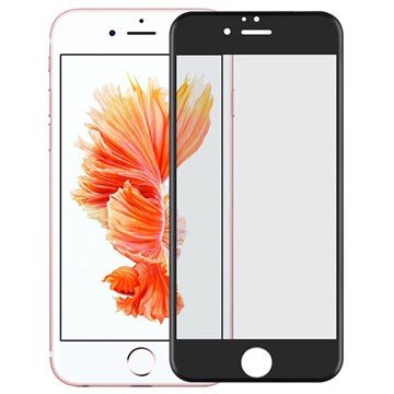 iPhone 6 Plus/6S Plus 4D Full Size 0.22mm Screenprotector van gehard glas - Zwart