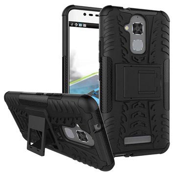 Asus Zenfone 3 Max ZC520TL Antislip Hybride Case - Zwart