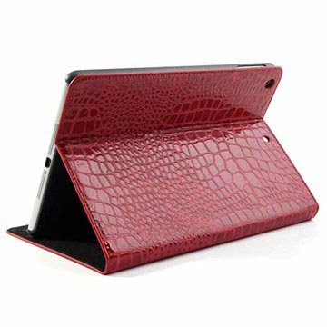 iPad Air Folio Case - Krokodil - Rood