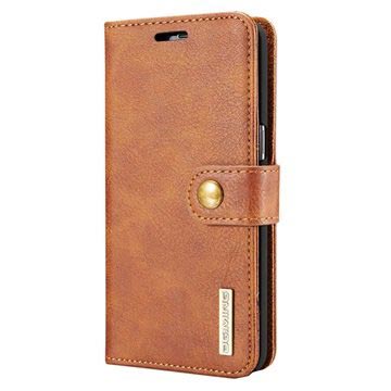 Samsung Galaxy S8+ DG.Ming 2-in-1 Wallet Leren Hoesje - Bruin