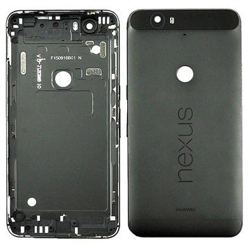 Huawei Nexus 6P Achterkant - Zwart