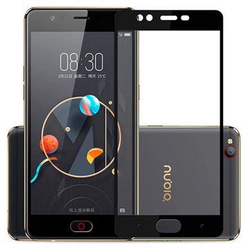 ZTE Nubia M2 Lite Imak Full Cover Screenprotector - Zwart