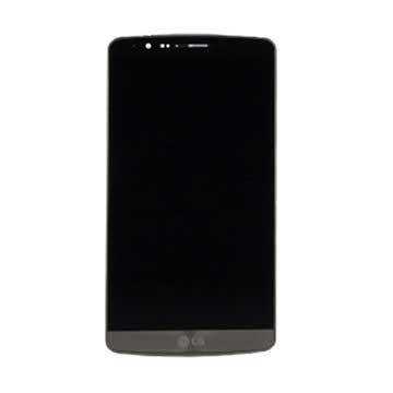 LG G3 Front Cover & LCD Display - Zwart