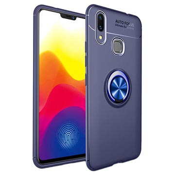 Xiaomi Mi Max 3 Magnetische Ringgreep / Standaard Case - Blauw