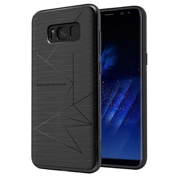 Samsung Galaxy S8+ Nillkin Magic Draadloos Oplaadhoesje - Zwart