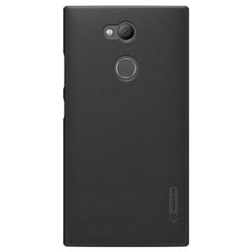 Sony Xperia L2 Nillkin Super Frosted Shield Cover - Zwart