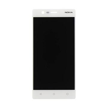 Nokia 3 LCD-scherm - Wit