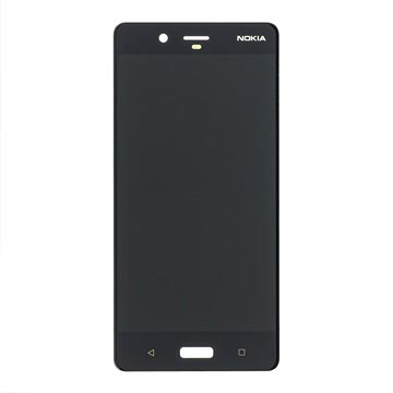 Nokia 8 LCD-scherm - Zwart