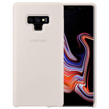 Samsung Galaxy Note9 Siliconen Cover EF-PN960TWEGWW - Wit