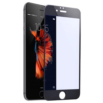 iPhone 6/6S Rurihai 4D Anti-Blue Ray Screenprotector van gehard glas - Zwart