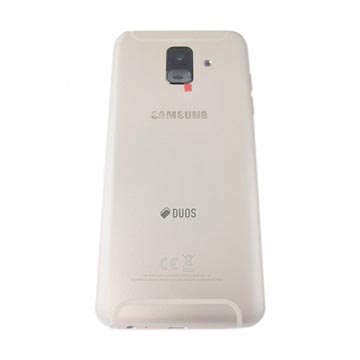 Samsung Galaxy A6 (2018) Duos Back Cover GH82-16423D - Goud