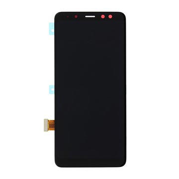 Samsung Galaxy A8 (2018) LCD-scherm - Zwart