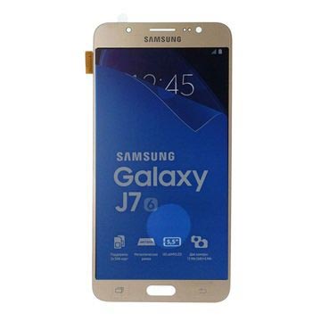 Samsung Galaxy J7 (2016) LCD-scherm - Goud