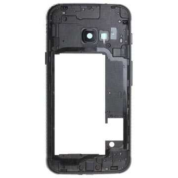 Samsung Galaxy Xcover 4s, Galaxy Xcover 4 Middenbehuizing GH98-41218A - Zwart