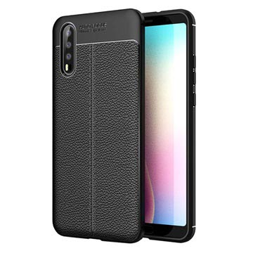 Slim-Fit Premium Huawei P20 TPU Hoesje - Zwart