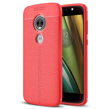 Slim-Fit Premium Motorola Moto E5 Play (VS-versie) TPU-hoesje - Rood