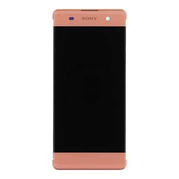 Sony Xperia XA, Xperia XA Dual Front Cover & LCD Display - Rose Gold