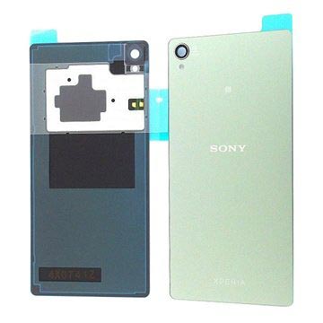 Sony Xperia Z3 Batterij Cover - Zilver Groen