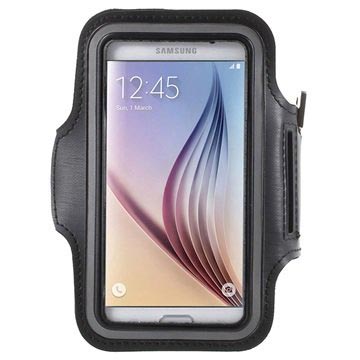 Sport Gym Armband - Samsung Galaxy S7, Galaxy S6, Galaxy S6 Edge - Zwart