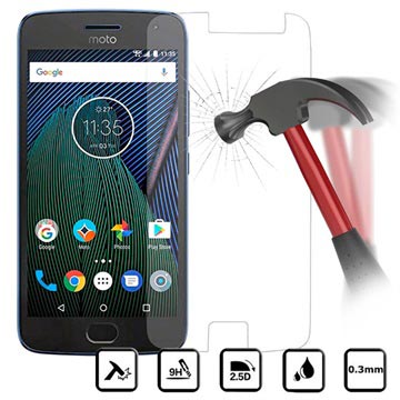 Motorola Moto G5 Plus Screenprotector van gehard glas