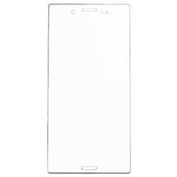 Sony Xperia X Compact Full Coverage Screenprotector van gehard glas - Doorzichtig