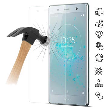 Sony Xperia XZ2 Premium Screenprotector van gehard glas - 9H - Doorzichtig