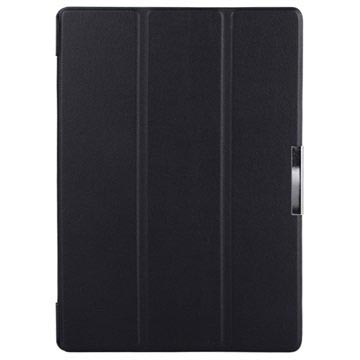 Lenovo Tab 2 A10-70 Tri-Fold Case - Zwart