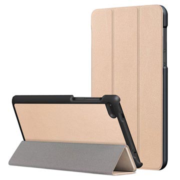 Lenovo Tab 7 Essential in drieÃ«n gevouwen foliobehuizing - Goud