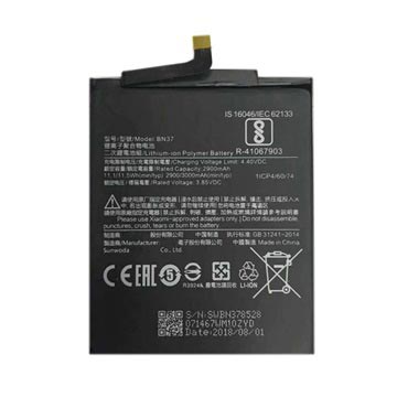 Xiaomi Redmi 6, Redmi 6A Batterij BN37 - 3000 mAh