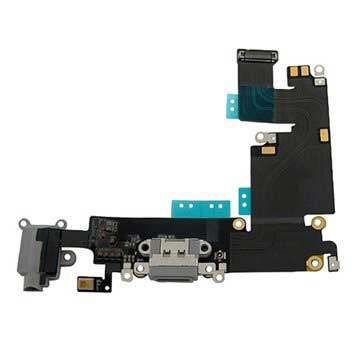 iPhone 6 Plus Oplaadconnector Flexkabel - Donkergrijs