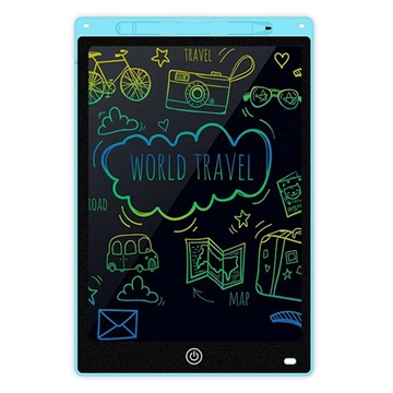 12" LCD tekentablet voor kinderen - Blauw