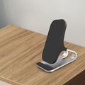 15W Qi draadloze oplader Mobile Telefoon Desk Snel Opladen Stand voor iPhone Samsung