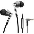 1MORE E1001 Bedrade in-ear-koptelefoon met drie drivers - 3.5mm - Zilver