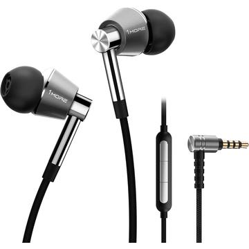 1MORE E1001 Bedrade in-ear-koptelefoon met drie drivers - 3.5mm - Zilver