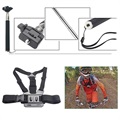 39-in-1 accessoireset met selfiestick voor GoPro en actiecamera