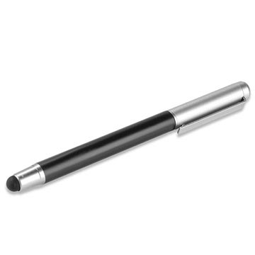 4smarts 2 in 1 Stylus Pen - Zwart