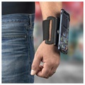 4smarts Athlete Pro Universele Smartphone Armband - Zwart