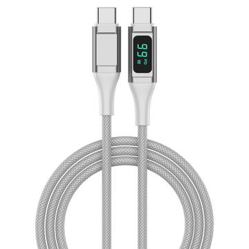 4smarts DigitCord USB-C / USB-C kabel - 100W, 1.5m - Wit