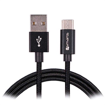 4smarts RapidCord USB Type-C Kabel - 2m - Zwart