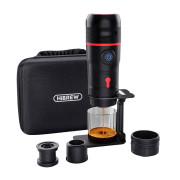 HiBREW H4-premium Draagbaar koffiezetapparaat3-in-1 met koffer 80W