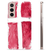 Samsung Galaxy S22 5G TPU Hoesje - Deense Vlag