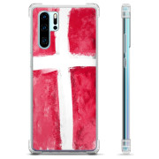 Huawei P30 Pro Hybride Hoesje - Deense Vlag